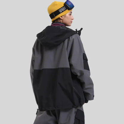 Slidinėjimo Striukė  - Vandeniui Atspari Snowboard Striukė su Gobtuku