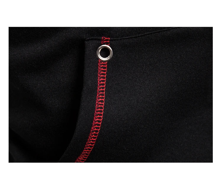 Vyriška Hoodie Striukė su Užtrauktuku - Fleece Džemperis su Gobtuku