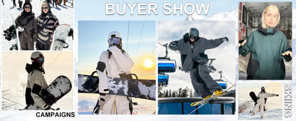 Slidinėjimo Striukė  - Vandeniui Atspari Snowboard Striukė su Gobtuku