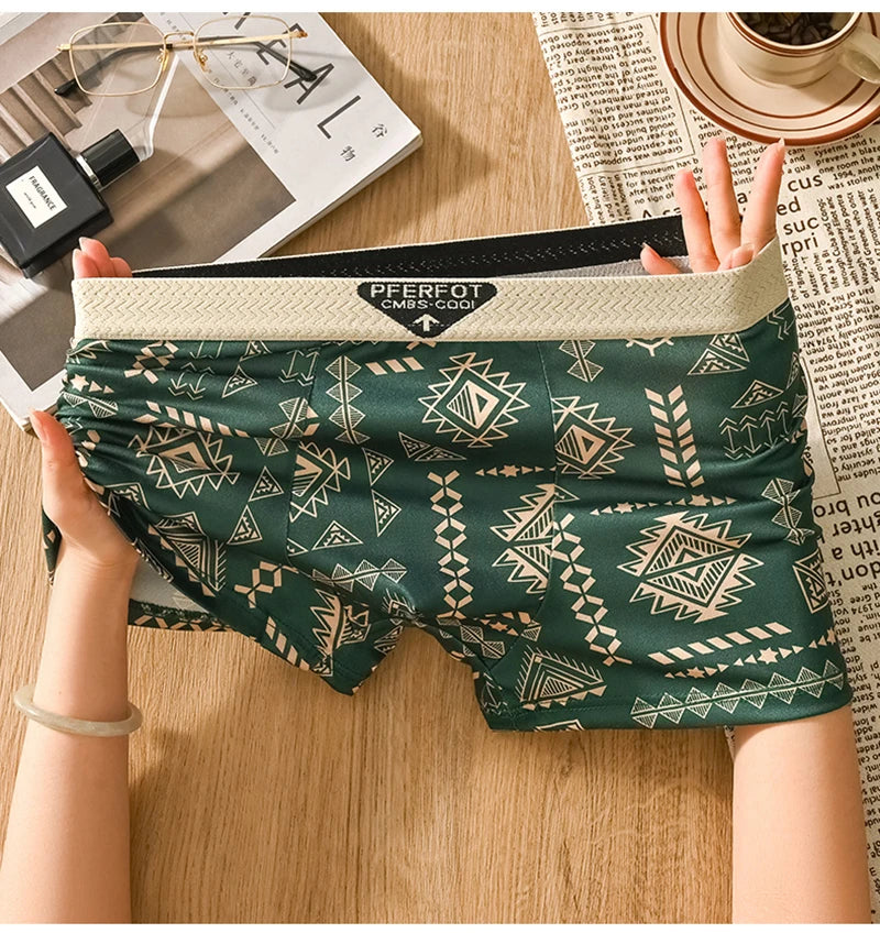 Vyriškos Boxer Šortai - Seksualūs Stilingi Apatiniai