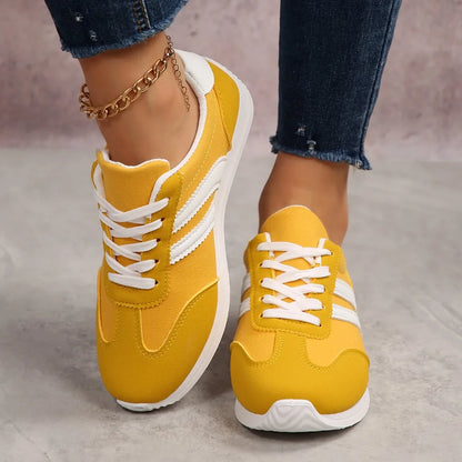 Moteriški Sportiniai Batai 35-43 - Patogūs Bėgimo Bateliai Pavasariui ir Rudeniui