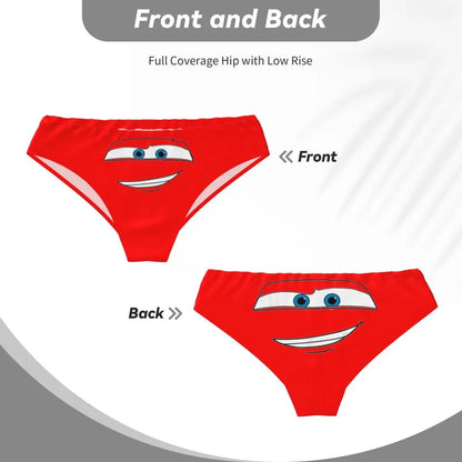 Vyriškos Boxer Briefs - Lightning McQueen Cars Galaxy Linksmi Dizainai