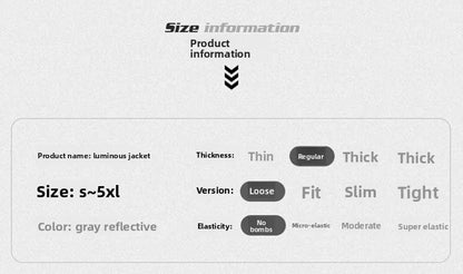 Vyriška Atšvaitinė Striukė - Vandeniui Atspari su Gobtuku Hip Hop Stiliaus