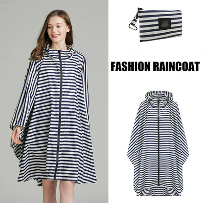 Moteriškas Lietpaltis Poncho XXL - Lengvas Kvėpuojantis Nepermirkstantis Apsiaustas