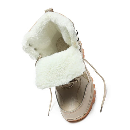 Žieminiai Batai Vyrams - Šilti Pliušiniai - Vandeniui Atsparūs - Žygių Batai