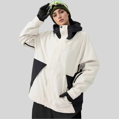 Slidinėjimo Striukė  - Vandeniui Atspari Snowboard Striukė su Gobtuku