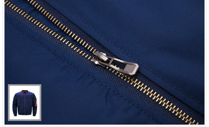 Vyriška Žieminė Parka Striukė - Vandeniui Atspari Vatinė Striukė su Užtrauktuku