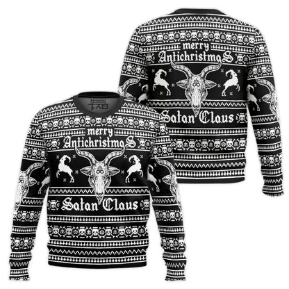 Hail Santa - Humoristinis Kalėdinis Megztinis | Juokingas Ugly Sweater Vyrų ir Moterų
