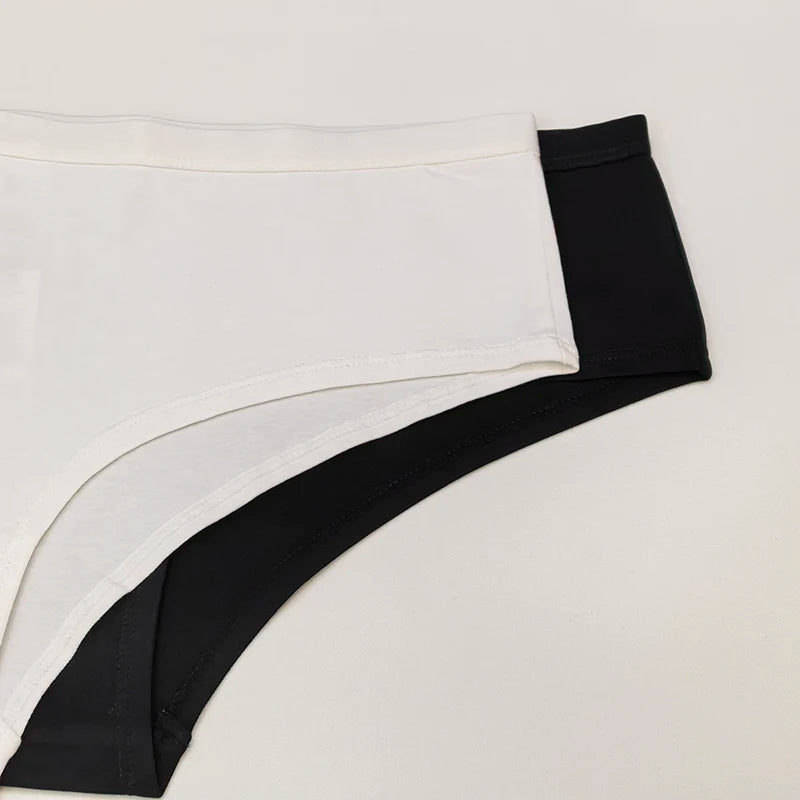 Moteriškos Medvilninės Kelnaitės - Minkštos Seksualios Briefs su Mielais Dizainais