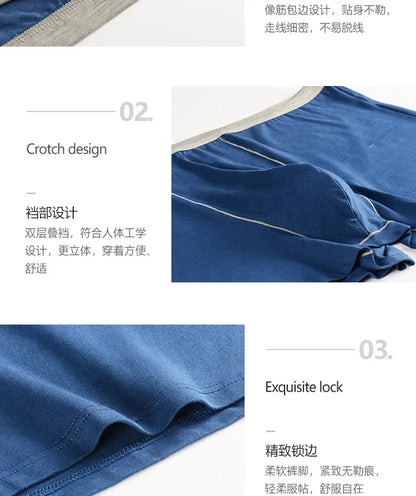 Vyriškos Boxer Kelnaitės Labai - Laisvos Medvilninės