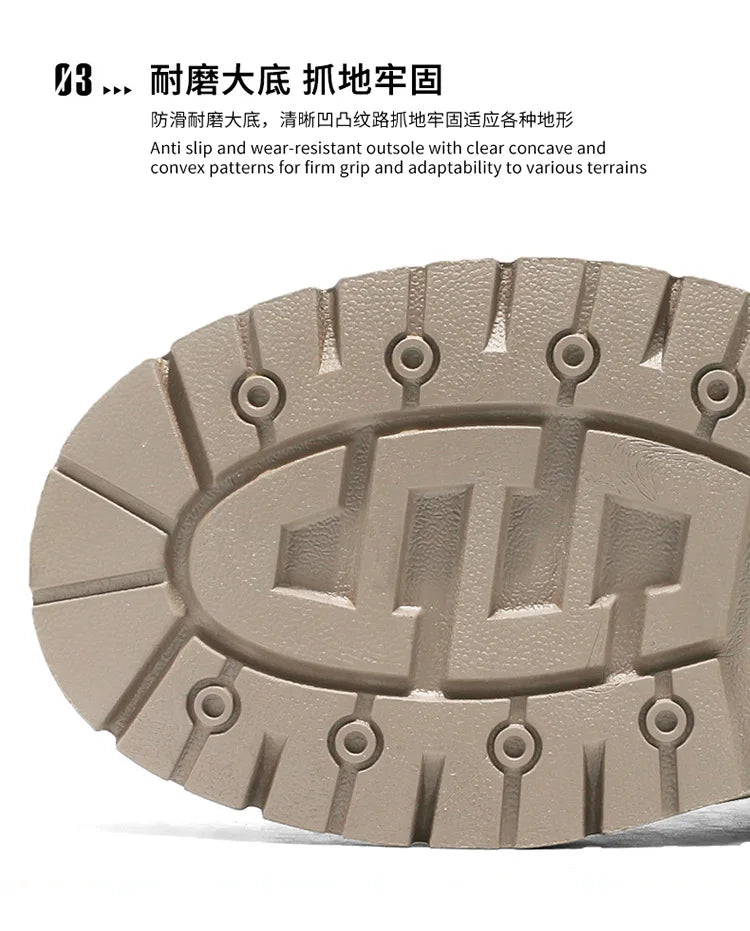 Vyriški Žieminiai Batai su Kailiuku - Šilti Aukšti Batai Storais Padais