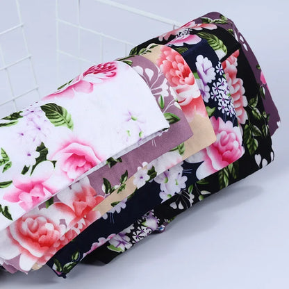 Moterų Apatiniai  - Aukšta Liemena Gėlių Raštas - Medvilnė Seamless