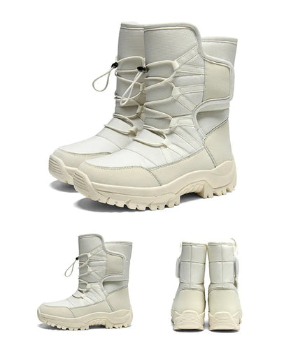 Vyriški Žieminiai Batai - Vandeniui Atsparūs su Kailiuku Žygiams ir Darbui