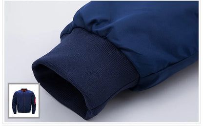 Vyriška Žieminė Parka Striukė - Vandeniui Atspari Vatinė Striukė su Užtrauktuku