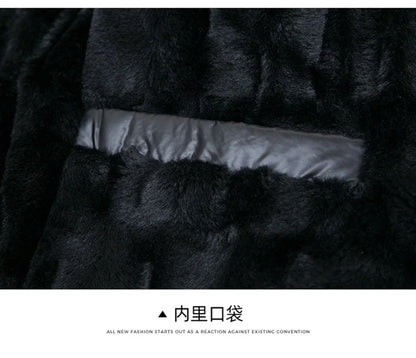 Vyriška Ilga Žieminė Parka Striukė - su Kailiuku ir Gobtuvu