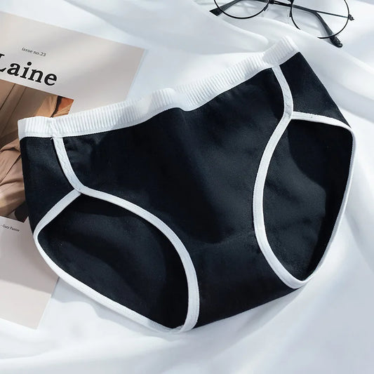 Moteriškos Medvilninės Kelnaitės - Sklandžios Kvėpuojančios Apatinės L-XL