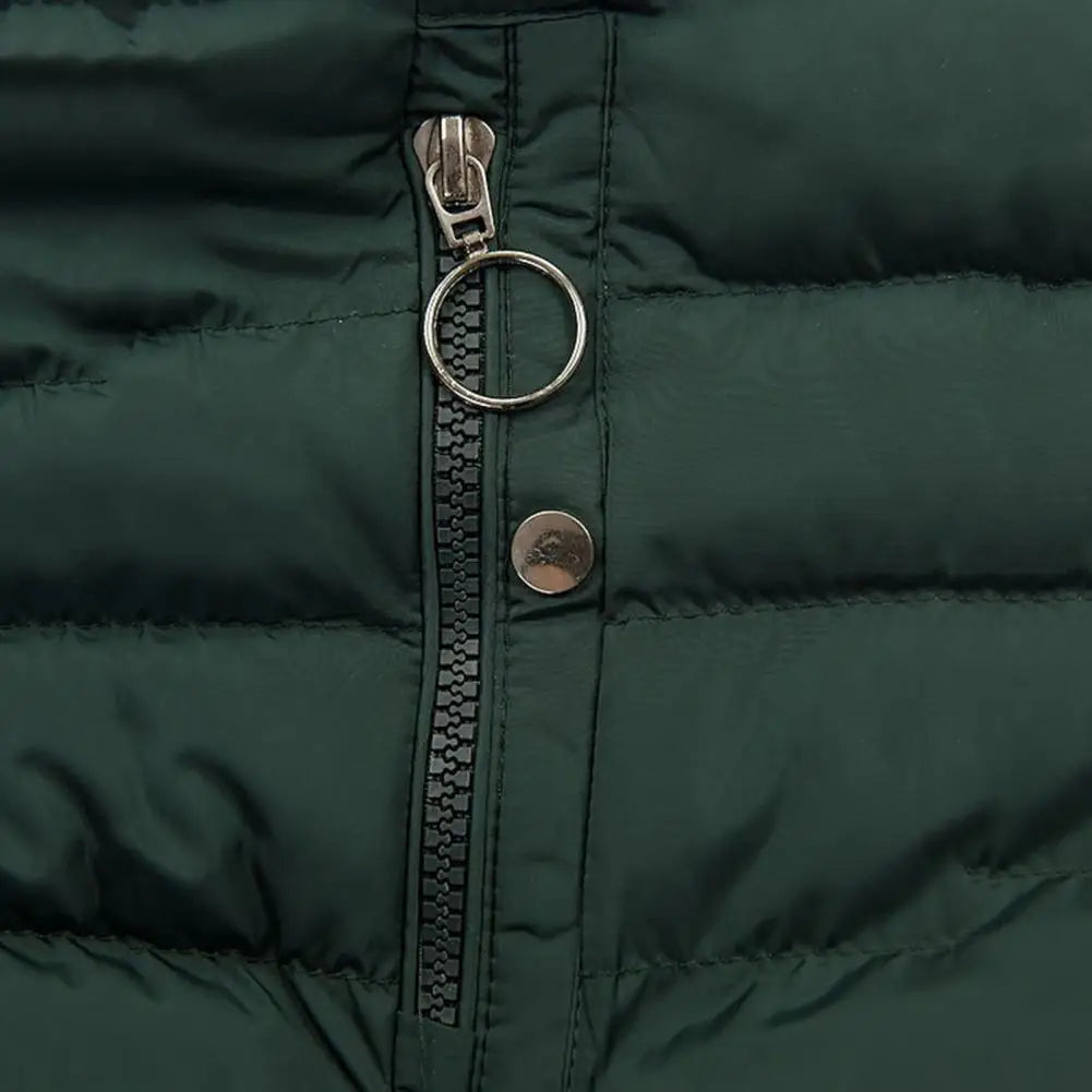 Pliušinis Žieminis Paltas Moterims su Gobtuvu - Šiltas Vėjui Atsparus Striukė Didelių Dydžių