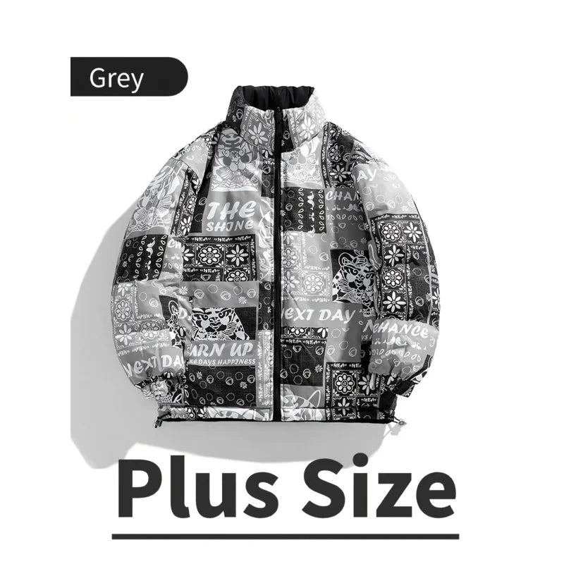 Vyriška Dvipusė Medvilninė Striukė  - Žieminė Striukė Poroms Lauko Veikloms