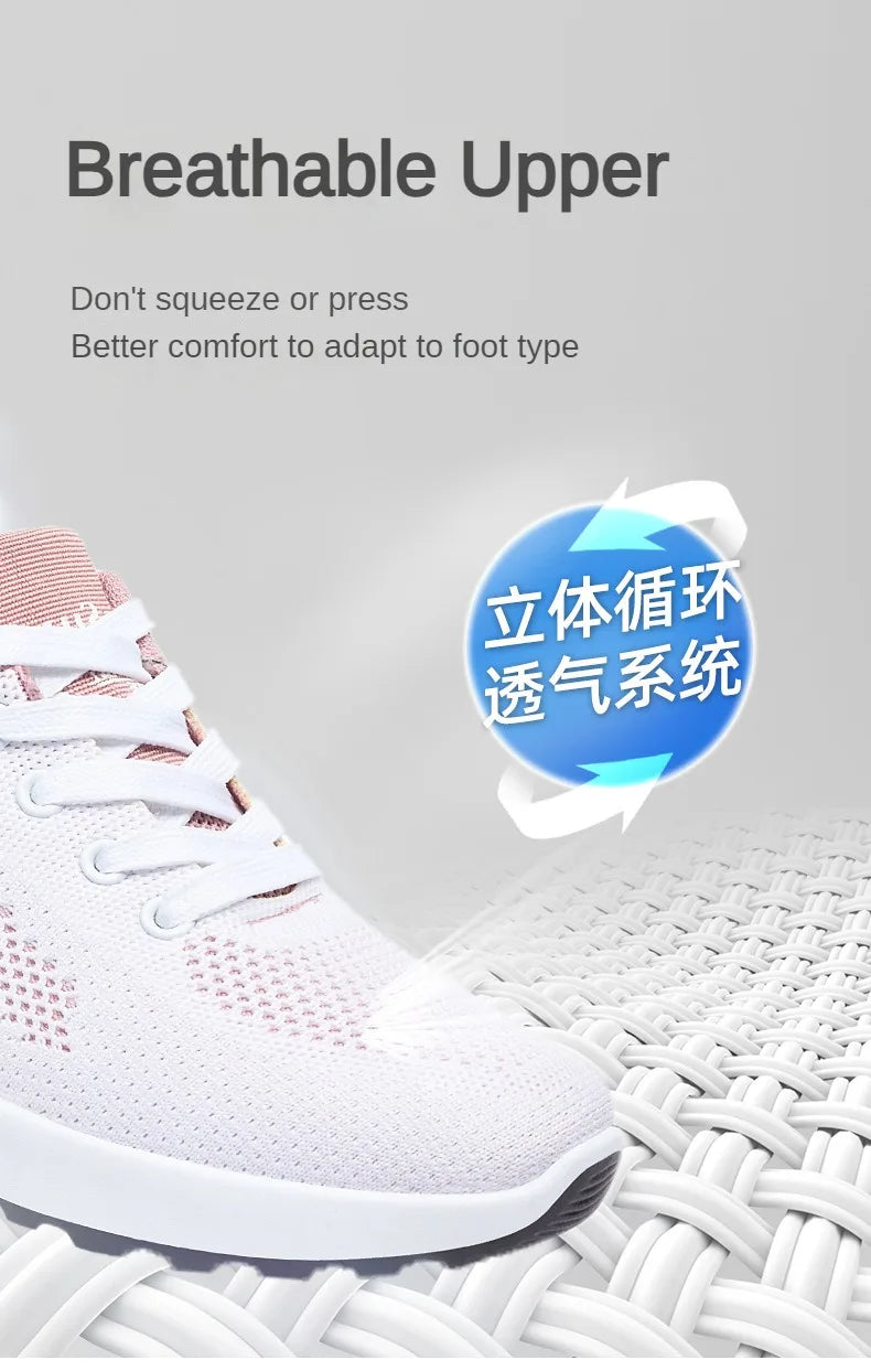 Moteriški Vasariniai Sportiniai Batai - Kvėpuojantys Lengvi Bateliai