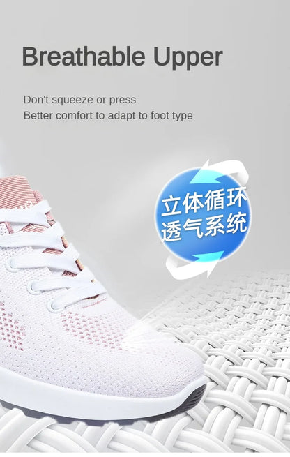 Moteriški Vasariniai Sportiniai Batai - Kvėpuojantys Lengvi Bateliai