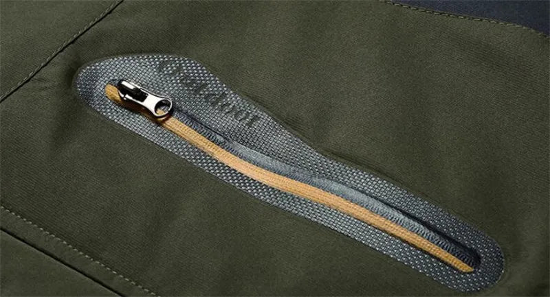 Vyriška Žieminė Striukė Lauko Veikloms - Vandeniui Atspari su Gobtuku