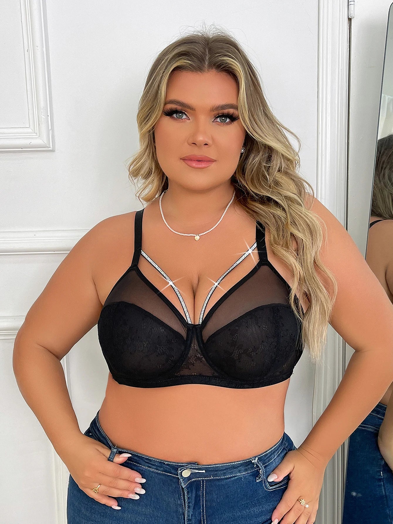 Moteriška Liemenėlė - Pusės Taurės su Anti-Sagging Technologija