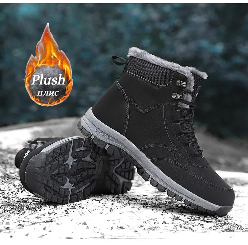 Universalūs Žieminiai Vandeniui Atsparūs Batai - Šilti Žygių Batai Moterims ir Vyrams 37-47