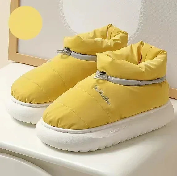 Moteriški Žieminiai Batai - Šilti Sniego Batai su Pūkiniu Pamušalu