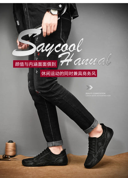 Vyriški Odiniai Mokasinai - Elegantiški Batai Vestuvėms ir Kasdienai