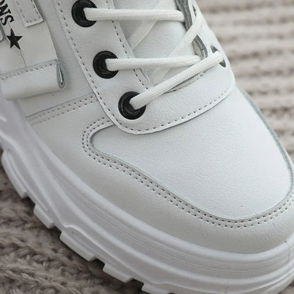 Moteriški Žieminiai Sniego Batai - Šilti Aukšti Bateliai su Platforma