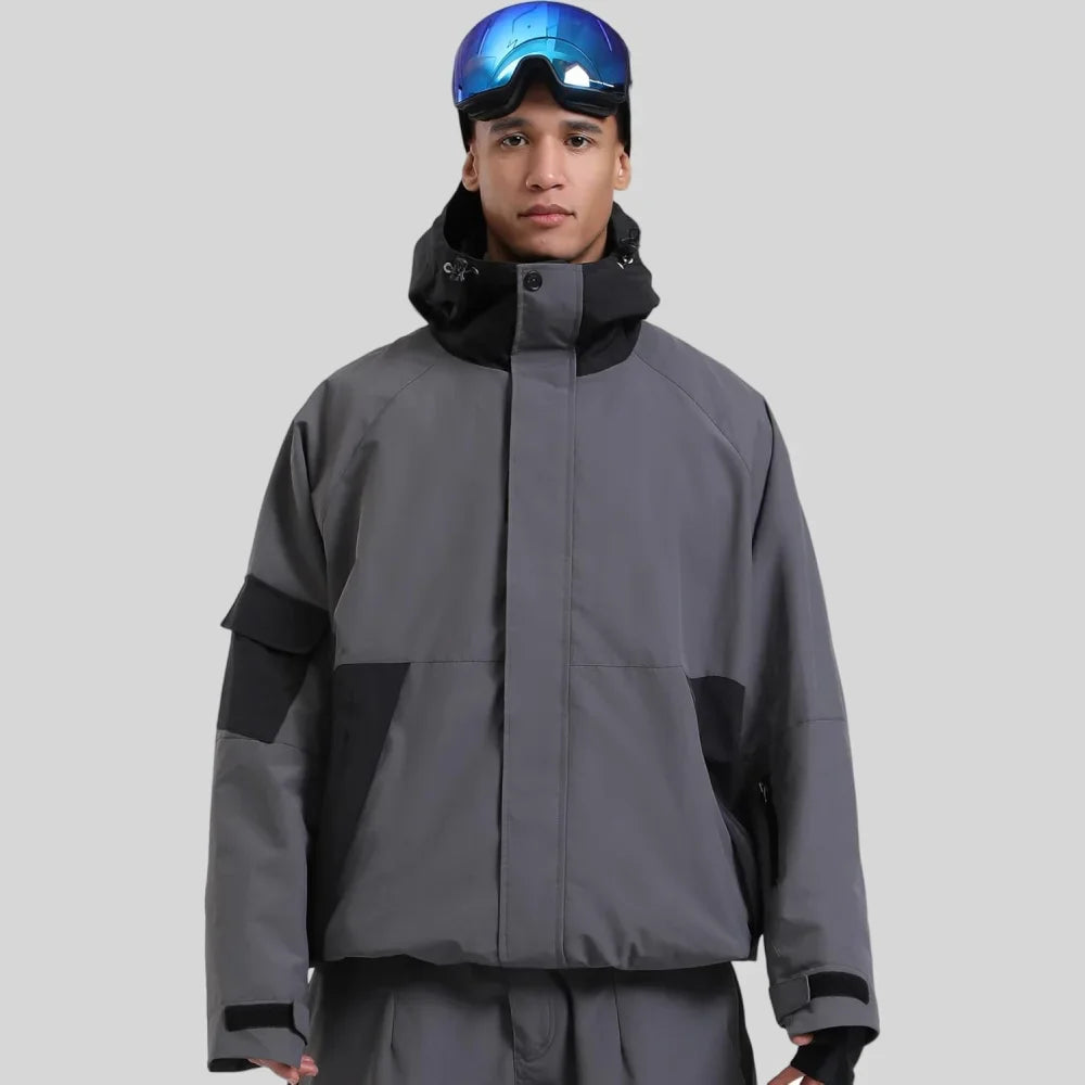 Slidinėjimo Striukė  - Vandeniui Atspari Snowboard Striukė su Gobtuku