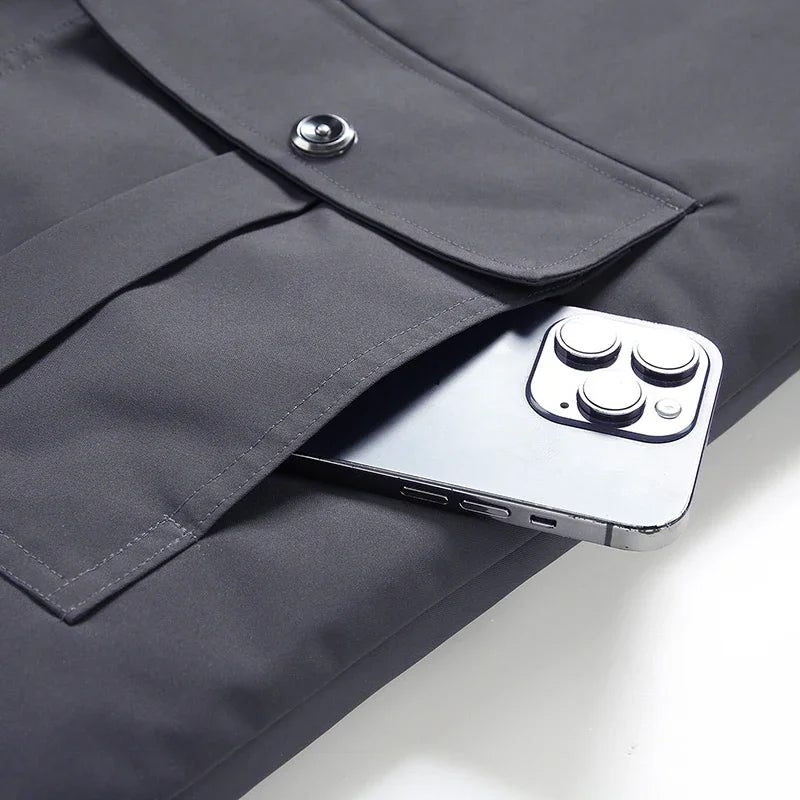 Vyriška Žieminė Striukė  - Vandeniui Atspari su Kailiuku