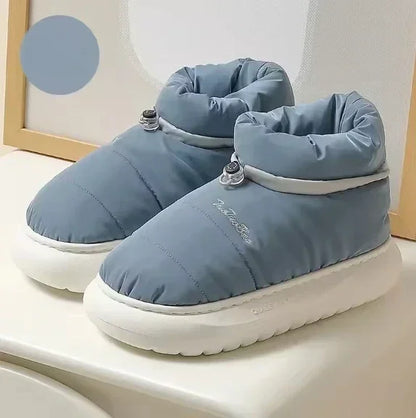 Moteriški Žieminiai Batai - Šilti Sniego Batai su Pūkiniu Pamušalu