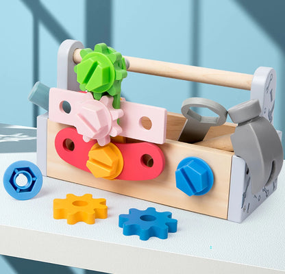 Medinis Įrankių Rinkinys Vaikams | Įsivaizduojamų Žaidimų Dėžė - Edukacinis Žaislas