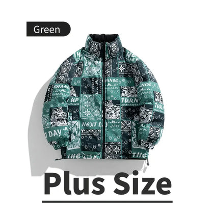 Vyriška Dvipusė Medvilninė Striukė  - Žieminė Striukė Poroms Lauko Veikloms