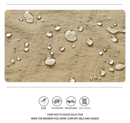 Vyriška Pavasario-Rudens Striukė Didelių Dydžių - Kasdienė Lengva Striukė su Stačia Apykakle