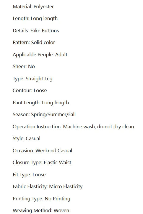 Moteriškos Kelnės - Gėlių Raštas - Elastinga Juosmena Vasarai