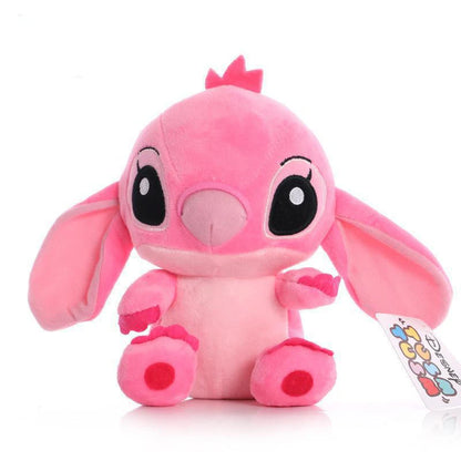 Disney Stitch Pliušinė Lėlė Mėlyna/Rožinė - Mielas Žaislas Vaikams Kalėdų Dovanai