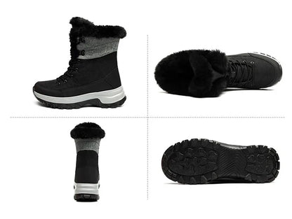 Vyriški Universalūs Žieminiai Batai - Vandeniui Atsparūs Odiniai Combat/Motociklo Batai