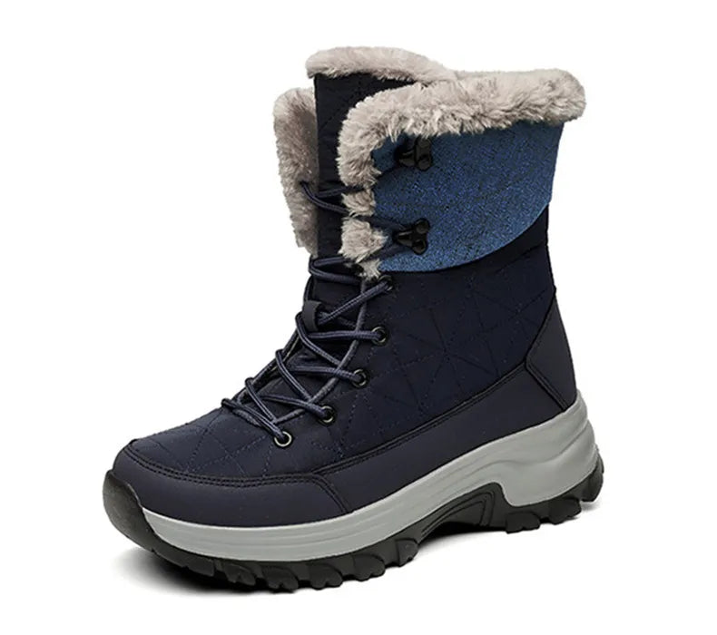 Vyriški Universalūs Žieminiai Batai - Vandeniui Atsparūs Odiniai Combat/Motociklo Batai