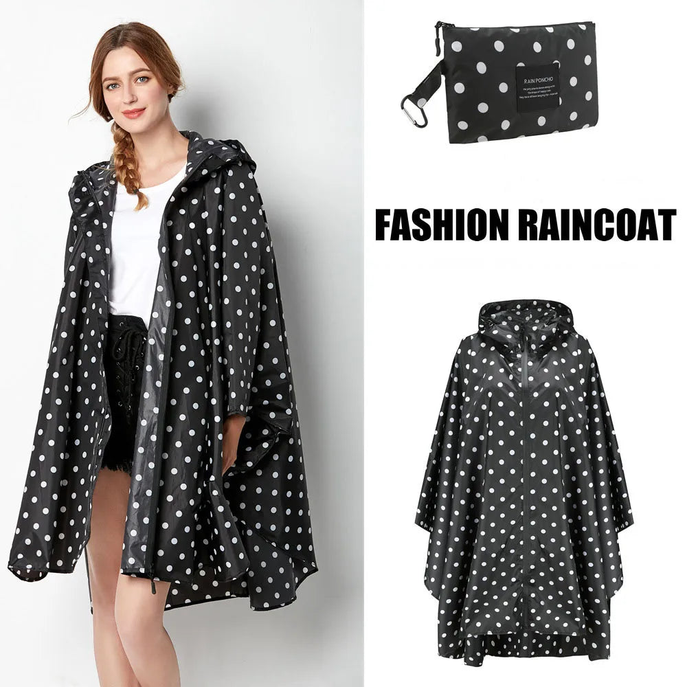 Moteriškas Lietpaltis Poncho XXL - Lengvas Kvėpuojantis Nepermirkstantis Apsiaustas