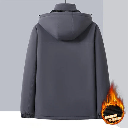 Vyriška Žieminė Striukė  - Vandeniui Atspari su Kailiuku