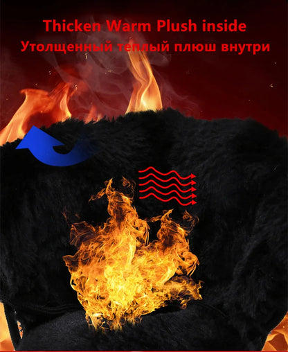 Vyriški Universalūs Žieminiai Batai - Vandeniui Atsparūs Odiniai Combat/Motociklo Batai