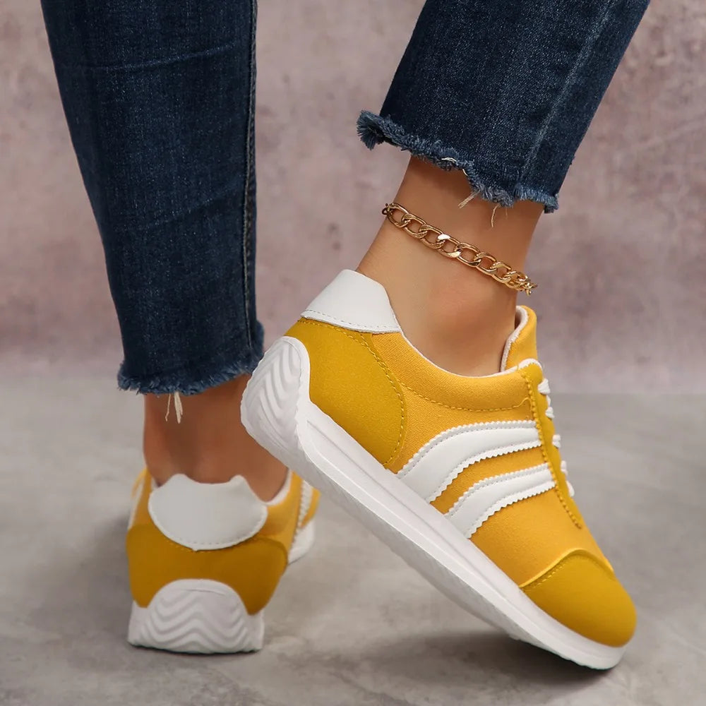 Moteriški Sportiniai Batai 35-43 - Patogūs Bėgimo Bateliai Pavasariui ir Rudeniui