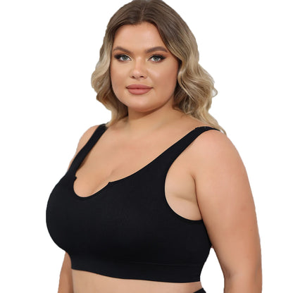 Moteriška Liemenėlė be Kauliukų - Surenkantis Šonines Krūtis su Anti-Sagging Technologija