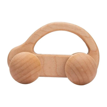 Medinis Automobilių Žaislas iš Klevo | Montessori Kramtukas Kūdikiams - DIY Rankdarbiai