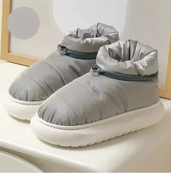 Moteriški Žieminiai Batai - Šilti Sniego Batai su Pūkiniu Pamušalu