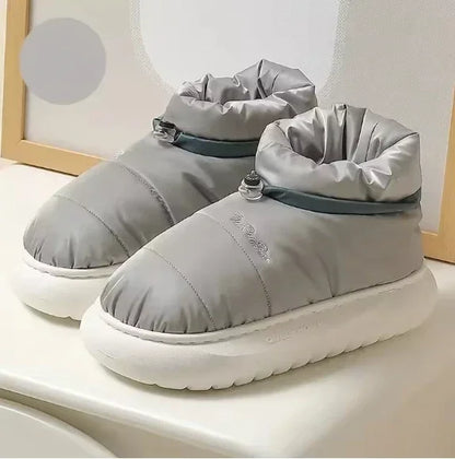 Moteriški Žieminiai Batai - Šilti Sniego Batai su Pūkiniu Pamušalu