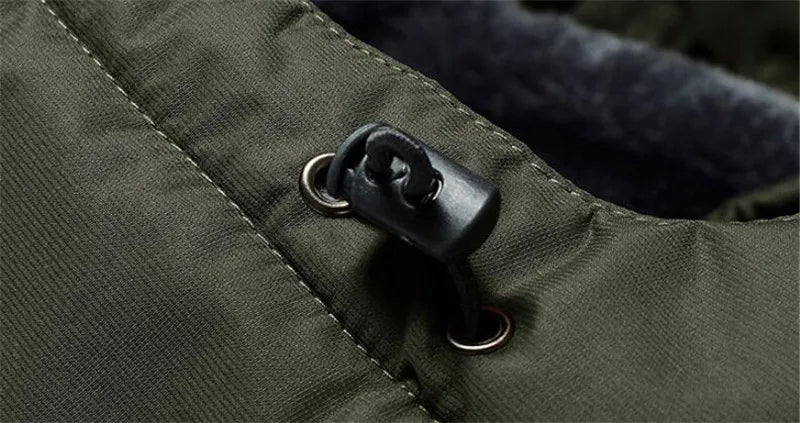 Vyriška Žieminė Striukė Lauko Veikloms - Vandeniui Atspari su Gobtuku