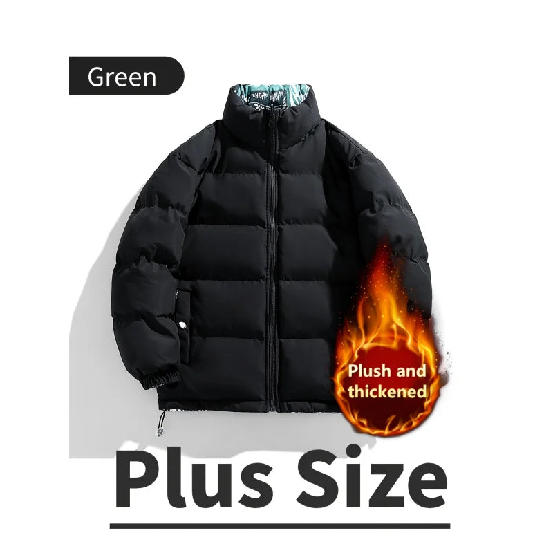 Vyriška Dvipusė Medvilninė Striukė  - Žieminė Striukė Poroms Lauko Veikloms